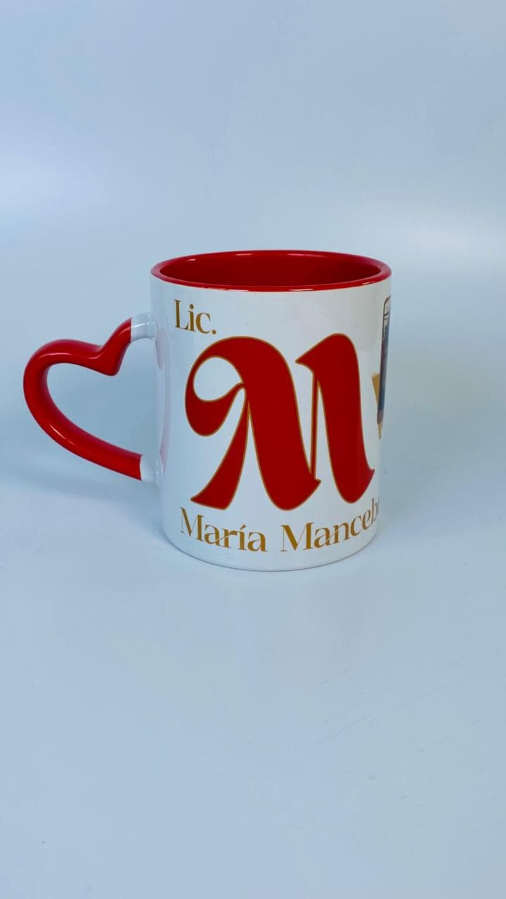 Taza asa de corazón
