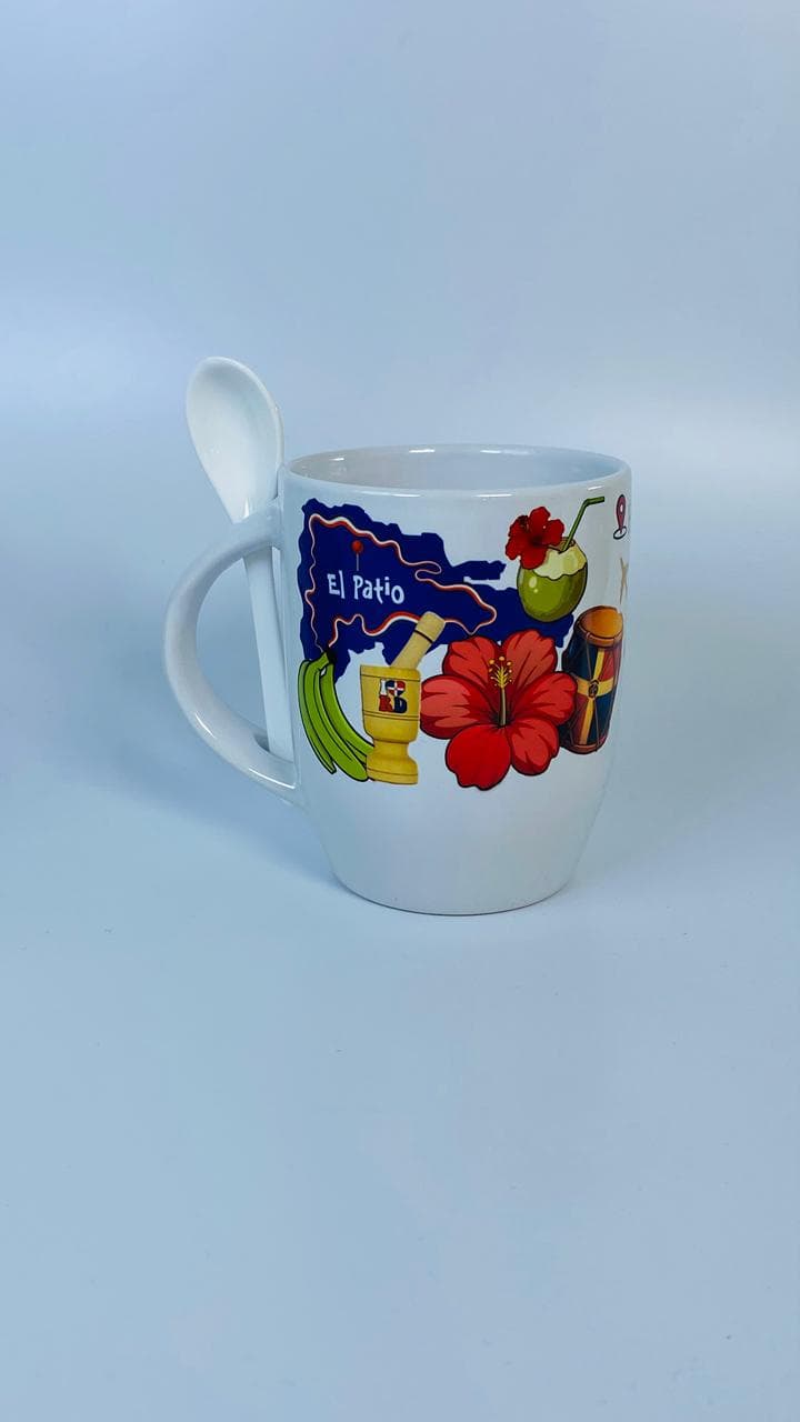 Taza con cuchara