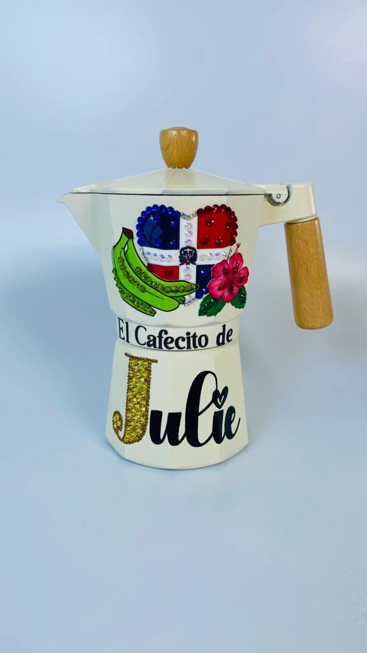 Greca con diseño dominicano